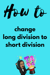 Long division tricks