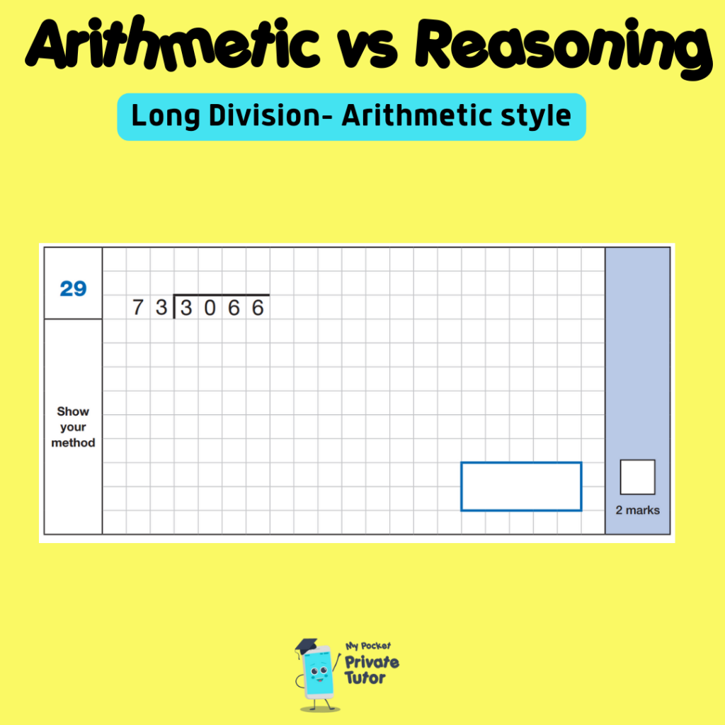 long division arithmetic 